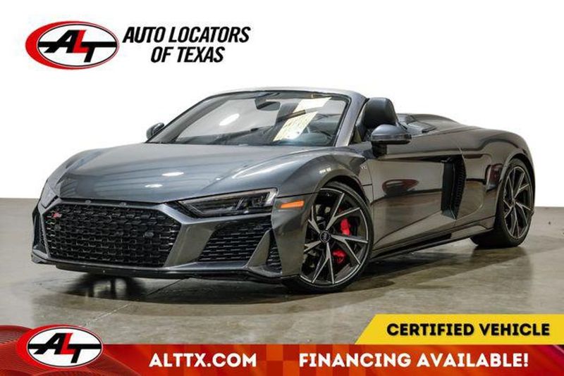 2021 Audi R8 — a typically priced live listing