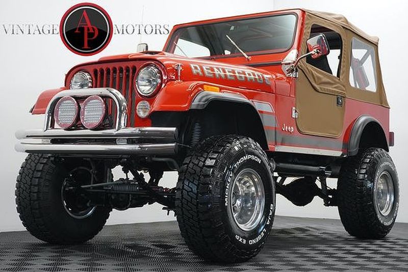 1984 Jeep CJ-7 — a typically priced live listing