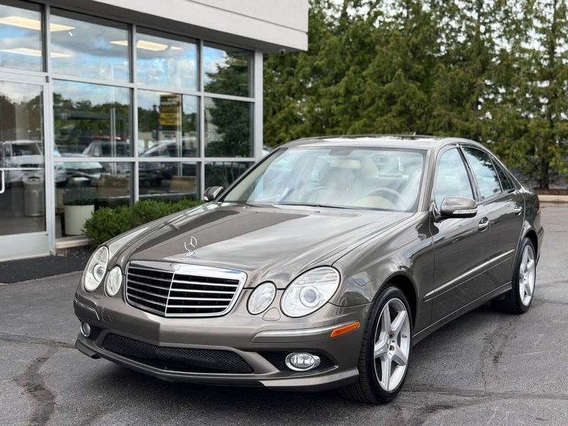 2009 Mercedes Benz E Class — a typically priced live listing