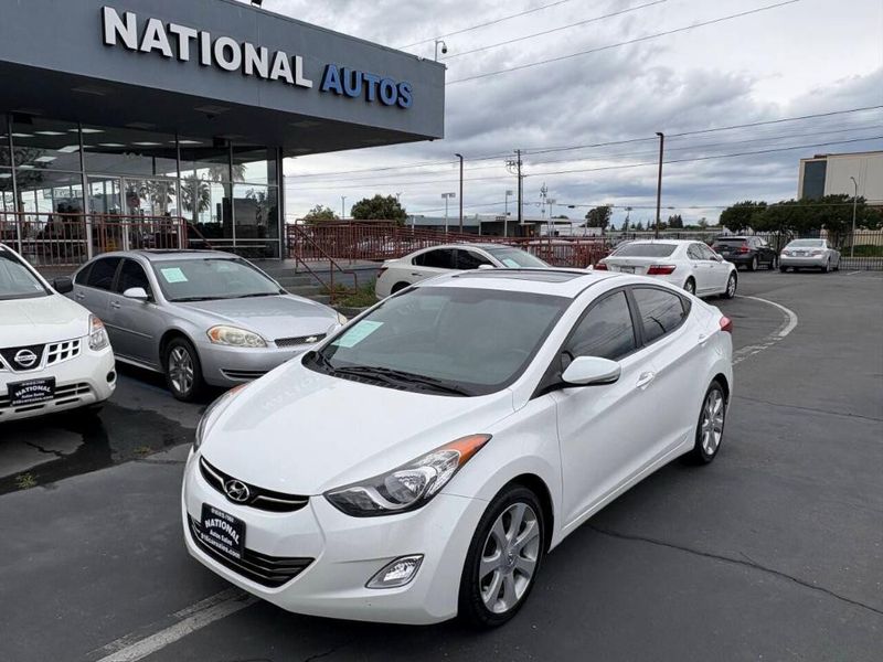2012 Hyundai Elantra — a typically priced live listing