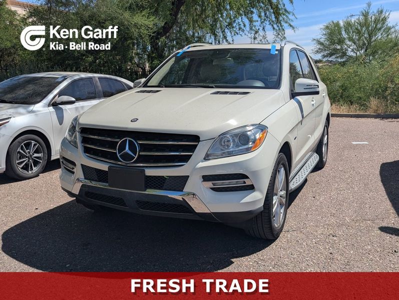 2012 Mercedes-Benz ML-Class — a typically priced live listing
