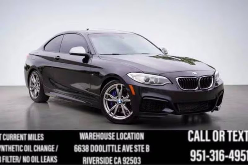 2014 Bmw M235i — a typically priced live listing