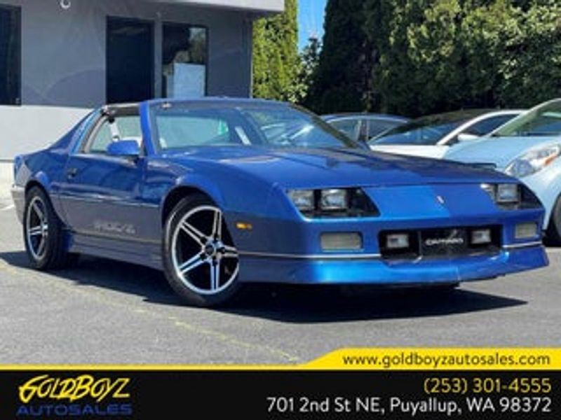 1987 Chevrolet Camaro — a typically priced live listing