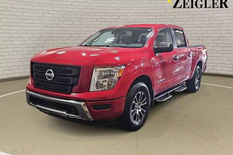 2022 Nissan Titan — a typically priced live listing