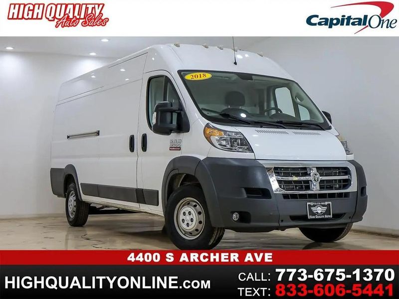 2018 Ram Promaster 3500 — a typically priced live listing