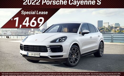 2022 Porsche Cayenne S