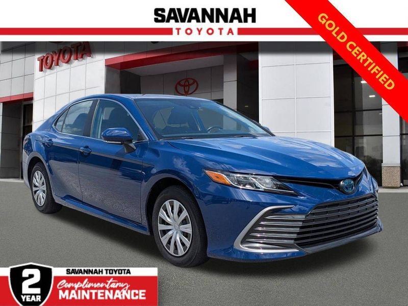 2023 Toyota Camry Hybrid — a typically priced live listing
