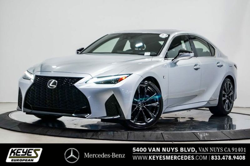 2022 Lexus IS — a typically priced live listing