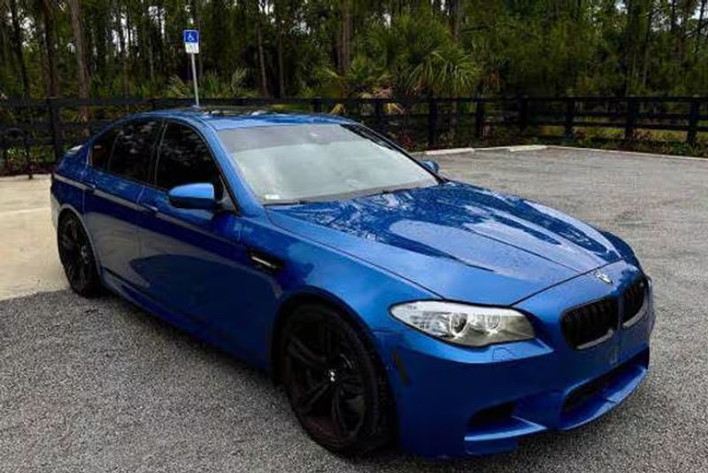 2013 Bmw M5 — a typically priced live listing