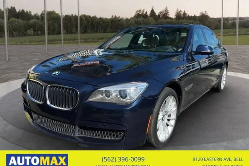 2015 Bmw 740li — a typically priced live listing