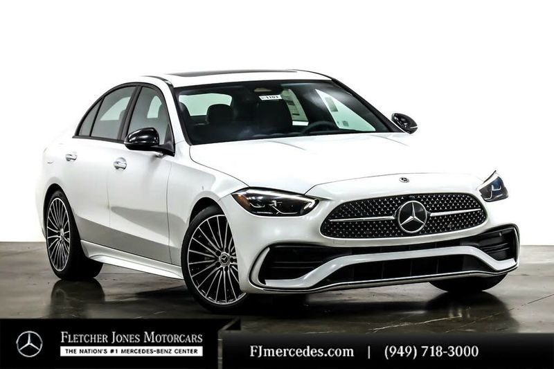 2023 Mercedes-Benz C-Class — a typically priced live listing
