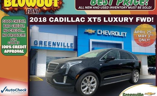 2018 Cadillac XT5 Luxury
