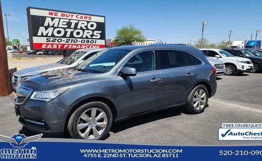 2014 Acura MDX Advanced ENT