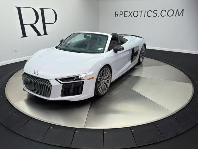 2018 Audi R8 — a typically priced live listing