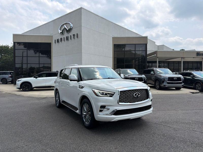 2018 Infiniti QX80 — a typically priced live listing