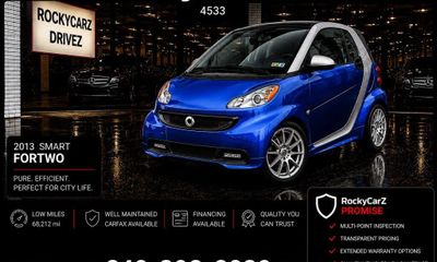 2013 Smart Fortwo Passion