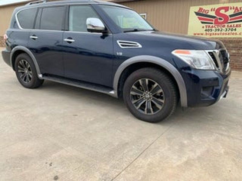 2017 Nissan Armada — a typically priced live listing