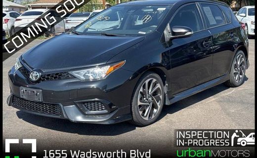 2017 Toyota Corolla IM Base