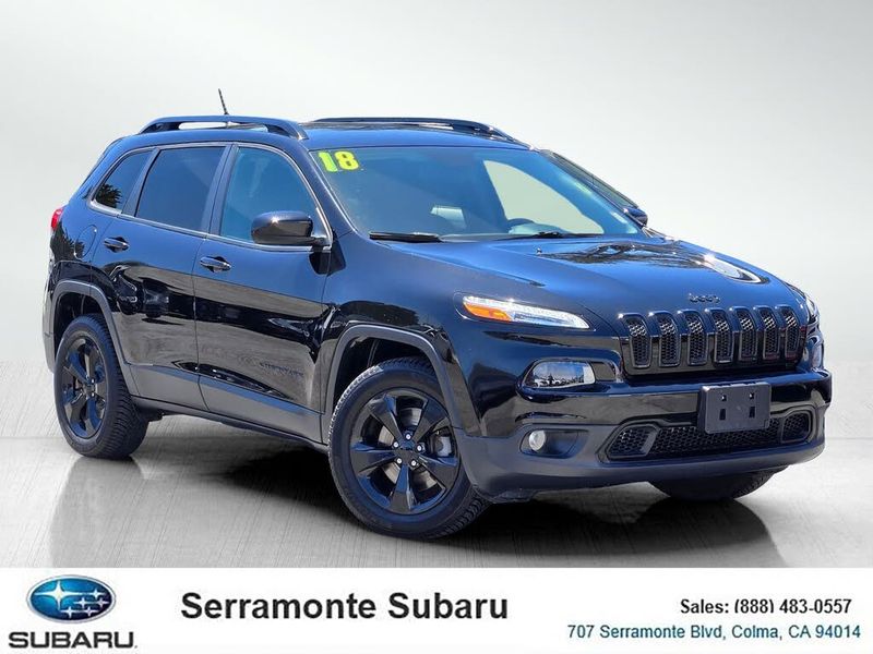2018 Jeep Cherokee — a typically priced live listing