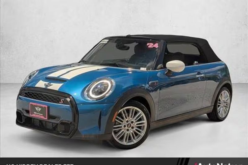 2024 Mini Cooper Convertible — a typically priced live listing