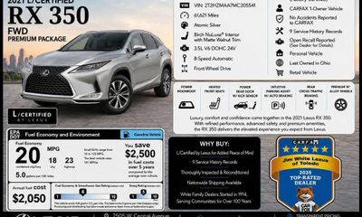 2021 Lexus RX 350 Premium