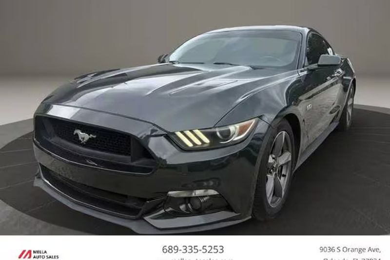 2016 Ford Mustang — a typically priced live listing