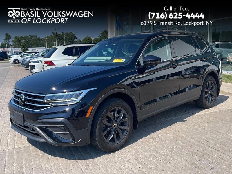 2022 Volkswagen Tiguan — a typically priced live listing