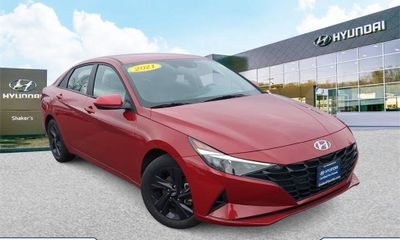2021 Hyundai Elantra Blue