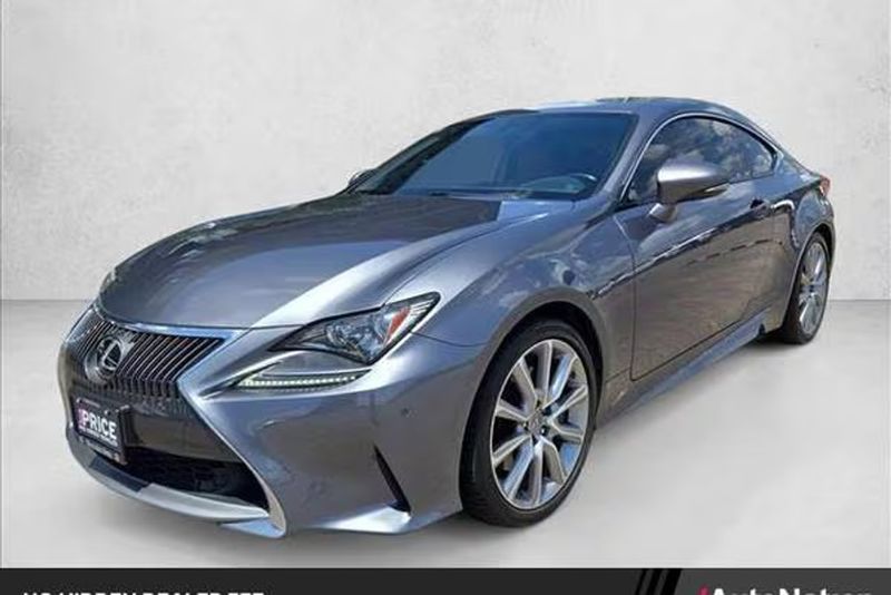 2015 Lexus RC — a typically priced live listing