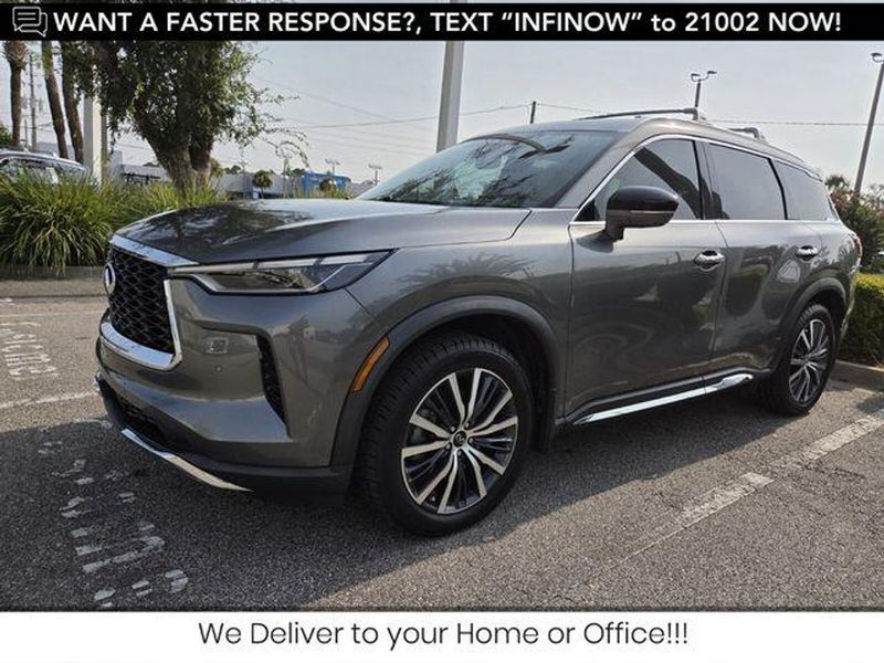 2022 Infiniti QX60 — a typically priced live listing