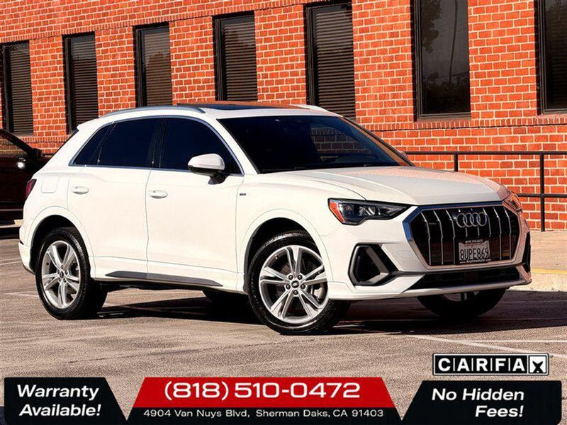 2021 Audi Q3 — a typically priced live listing