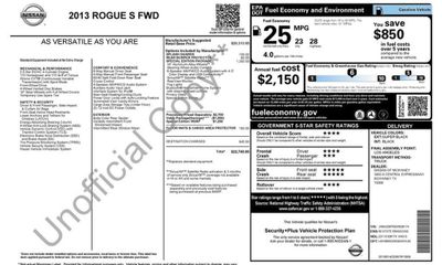 2013 Nissan Rogue S