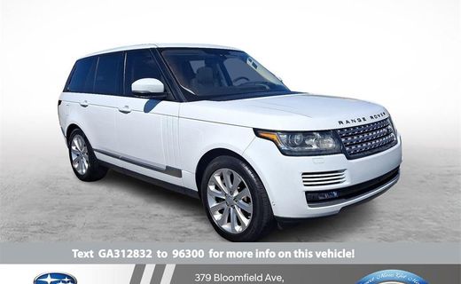 2016 Land Rover Range HSE