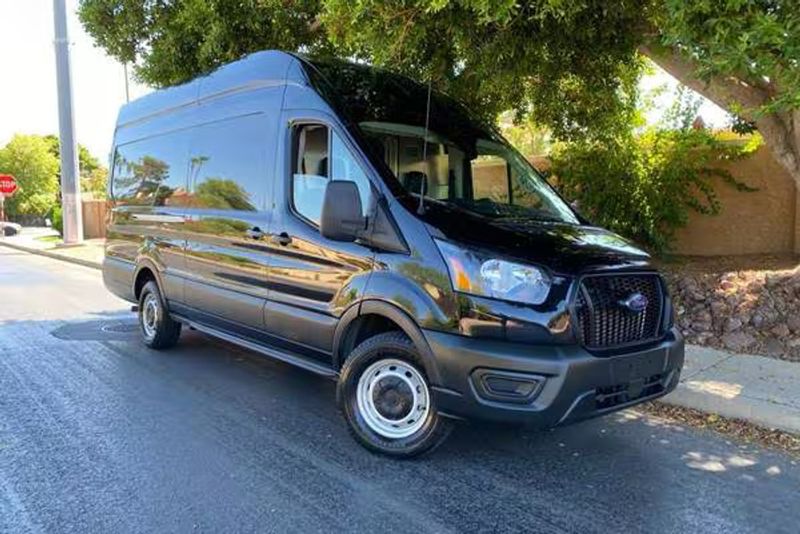 2023 Ford Transit Cargo — a typically priced live listing