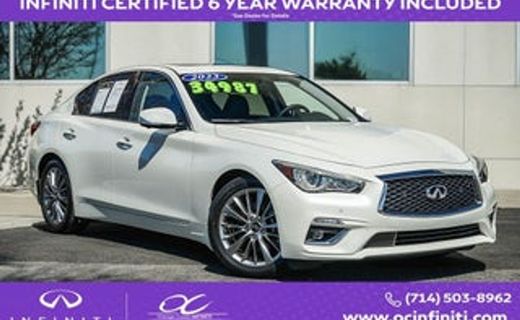 2022 Infiniti Q50 Sensory