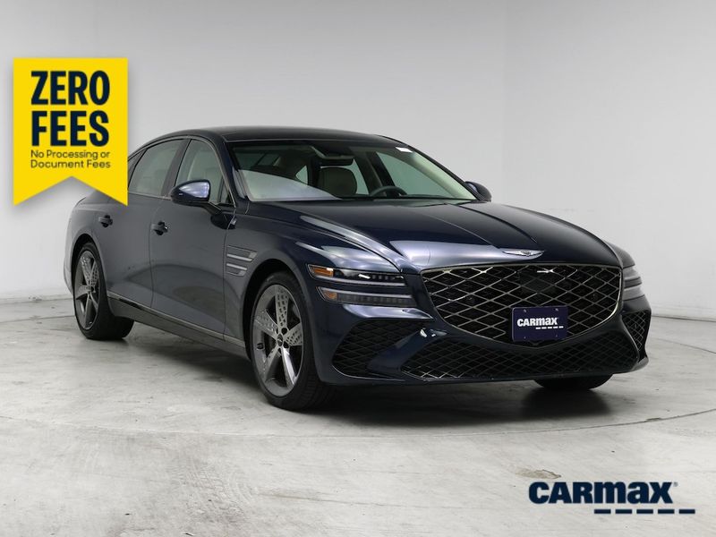 2025 Genesis G80 — a typically priced live listing