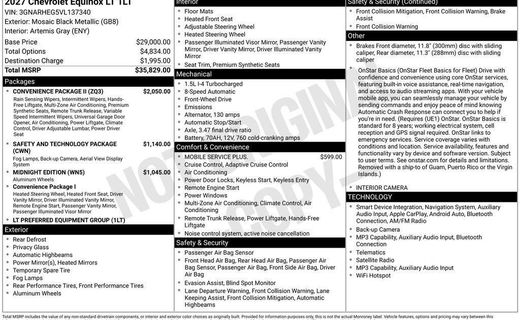 2027 Chevrolet Equinox LT