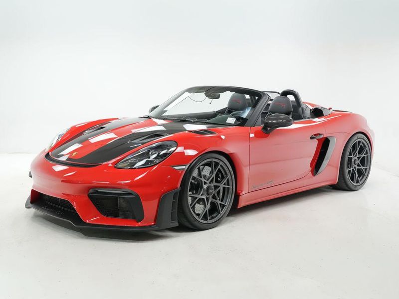 2025 Porsche 718 Spyder — a typically priced live listing