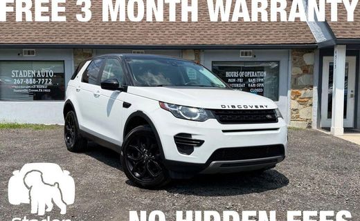 2017 Land Rover Discovery Sport SE