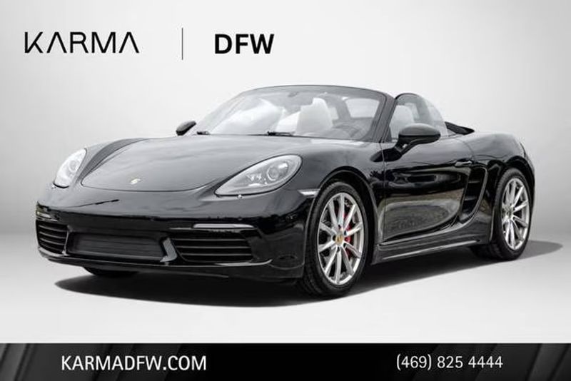 2018 Porsche 718 Boxster — a typically priced live listing