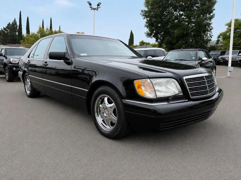 1997 Mercedes-Benz S-Class — a typically priced live listing