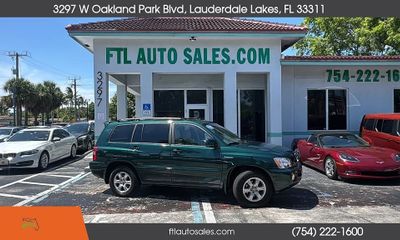 2001 Toyota Highlander STD