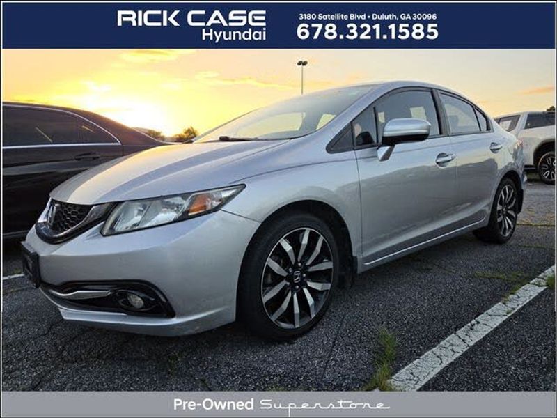 2015 Honda Civic — a typically priced live listing