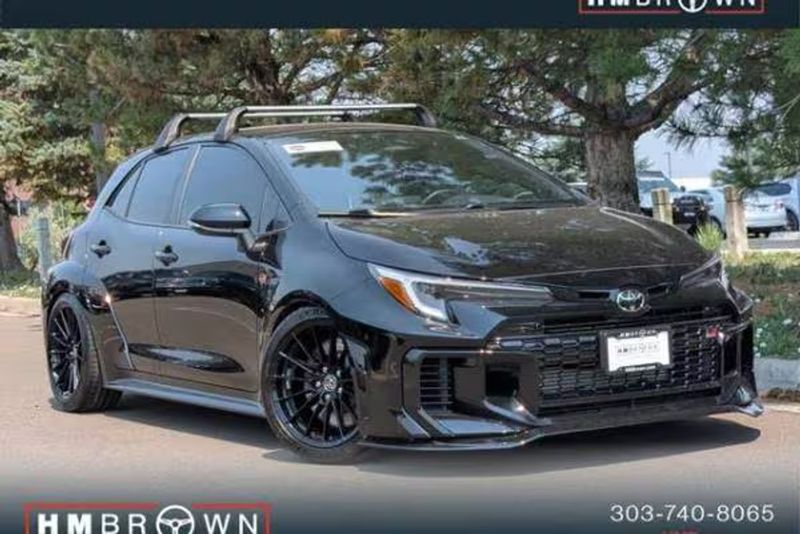 2025 Toyota Gr Corolla — a typically priced live listing