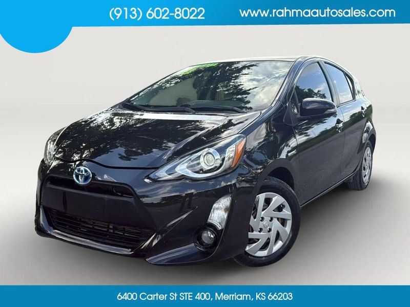2016 Toyota Prius C — a typically priced live listing