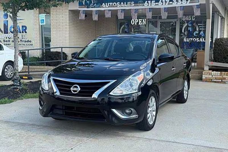 2019 Nissan Versa — a typically priced live listing