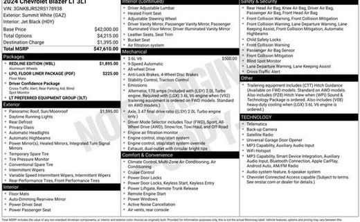 2024 Chevrolet Blazer 3LT