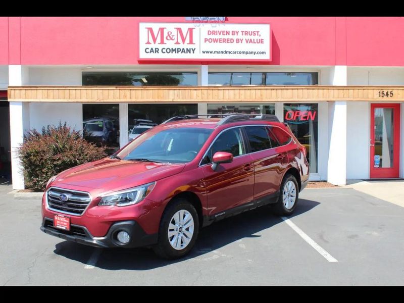 2018 Subaru Outback — a typically priced live listing