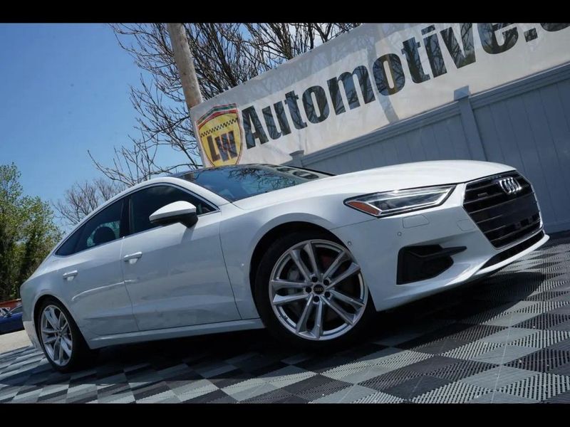 2022 Audi A7 — a typically priced live listing