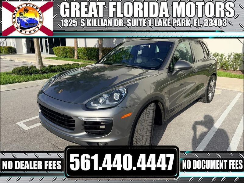 2015 Porsche Cayenne — a typically priced live listing